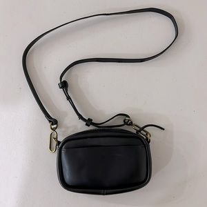 Madewell black crossbody bag